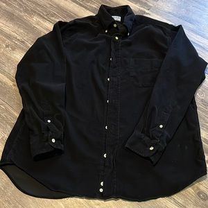 HARTFORD MEN’S THIN CORDUROY BUTTON DOWN SHIRT. SIZE LARGE.